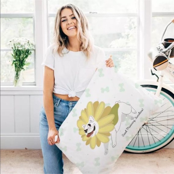 Good Morning Sunshine French Bulldog Pillow Case - Picture 2 of 5